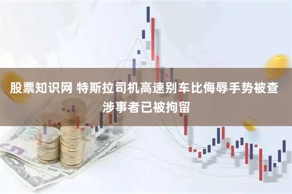 股票知识网 特斯拉司机高速别车比侮辱手势被查 涉事者已被拘留